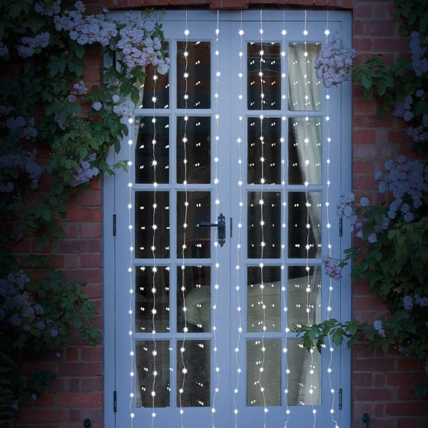 Smart Garden Party Curtain Lights - Cool White