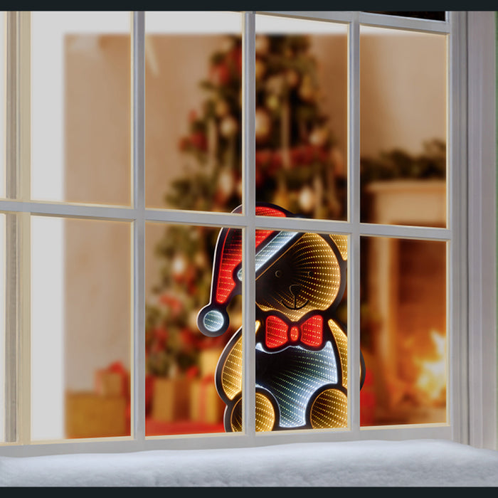 Premier Infinity Mirror - Teddy Bear (60cm)