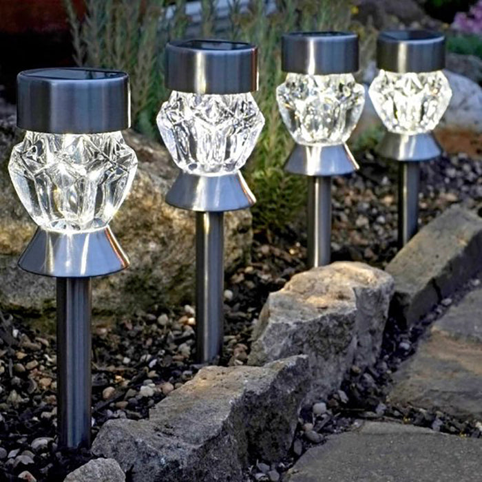 Smart Solar Crystal - Stainless Steel