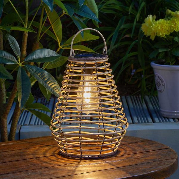 Smart Solar Maris Natural Lantern
