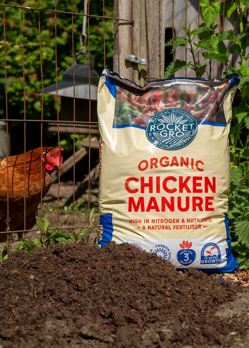 Rocket Gro Organic Chicken Manure 9kg
