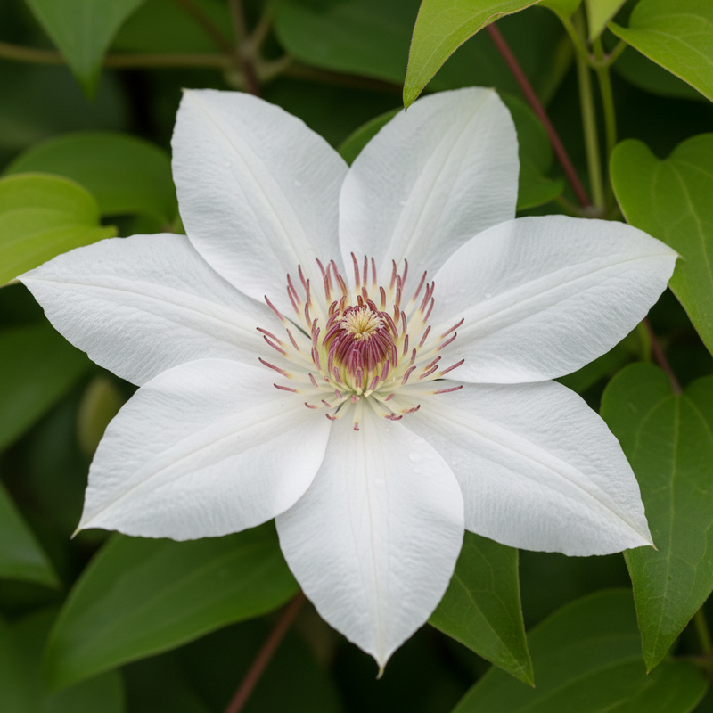 CLEMATIS 'Miss Bateman' 17cm