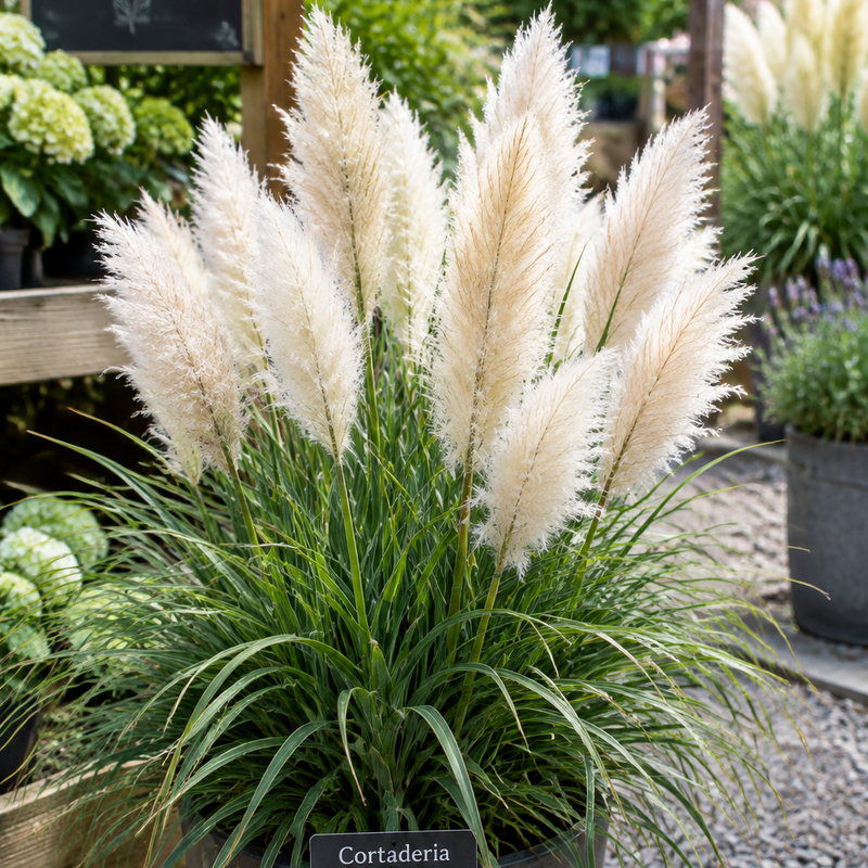 CORTADERIA se. Tiny Pampas 19cm