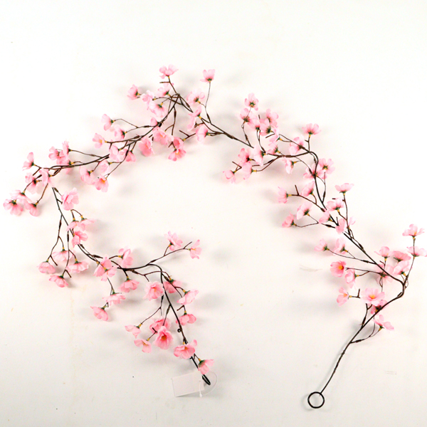 JEN 6ft Blossom Garland Pink