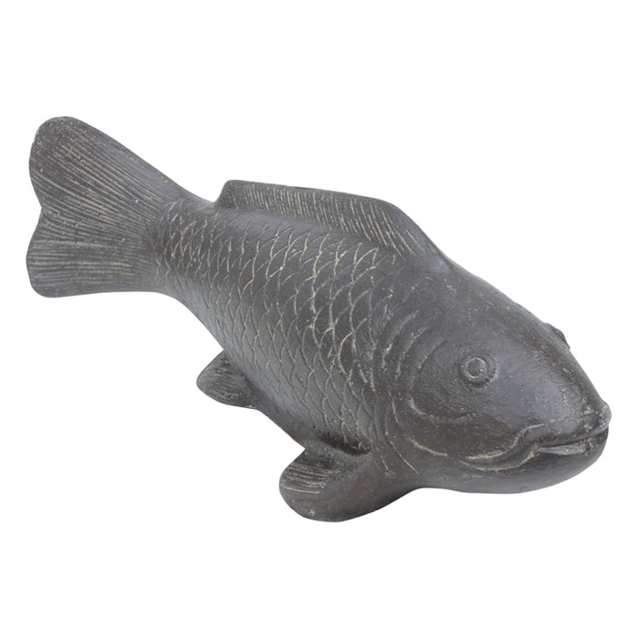 Koi Fish Japanese Stone Cast