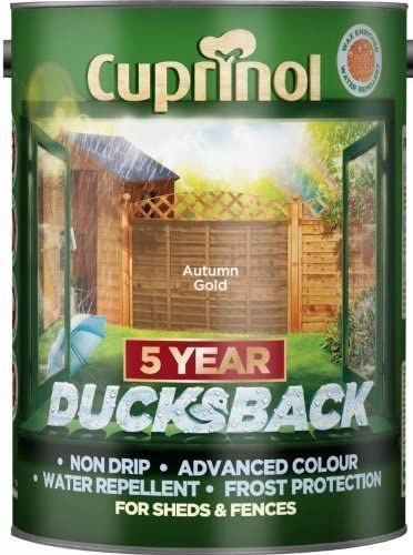 Cuprinol Ducksback 5Ltr - Autumn Gold