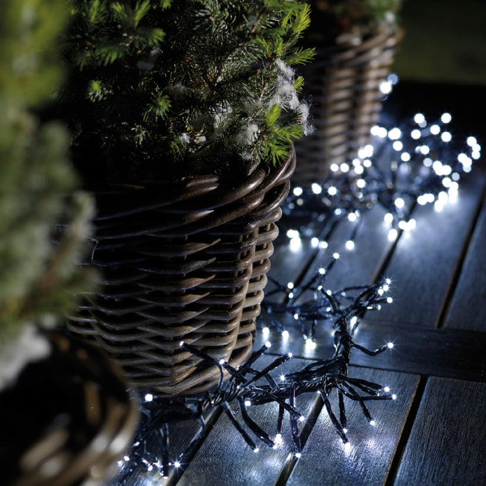 Kaemingk LED Cluster Lights - Cool White (L1400Cm)