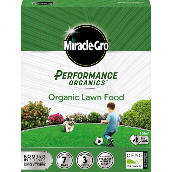 Miracle-Gro Performance Organics Lawn Food 100m2
