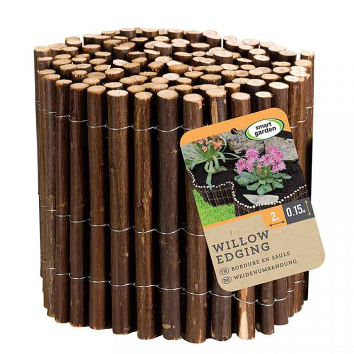 SmartGarden Willow Edging 15 cm x 2m