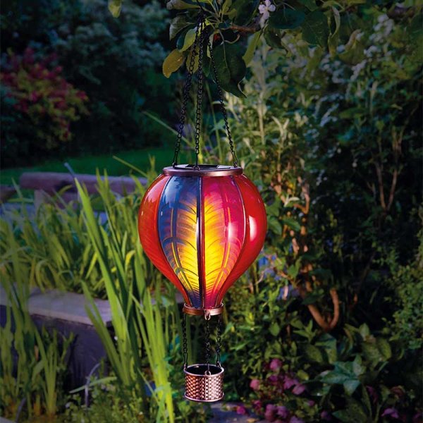 Smart Solar Rainbow Flaming Balloon - XL
