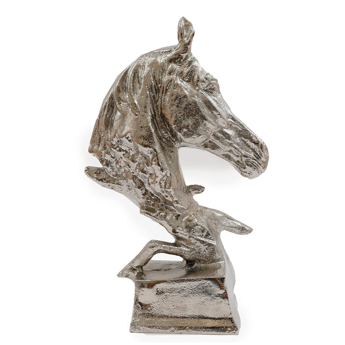 Sifcon 23X37 Silvr Col. Horse Deco