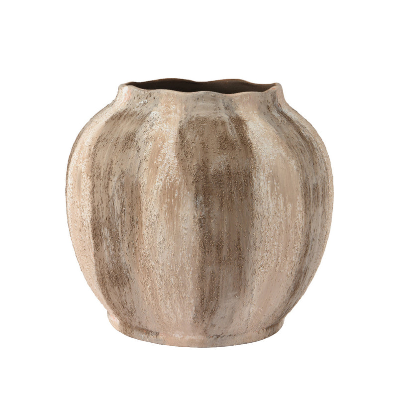 Kaemingk Vase Terracotta Clay 22cm