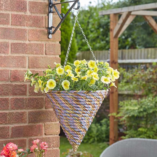 Smart Garden 14" Gala Faux Rattan Cone