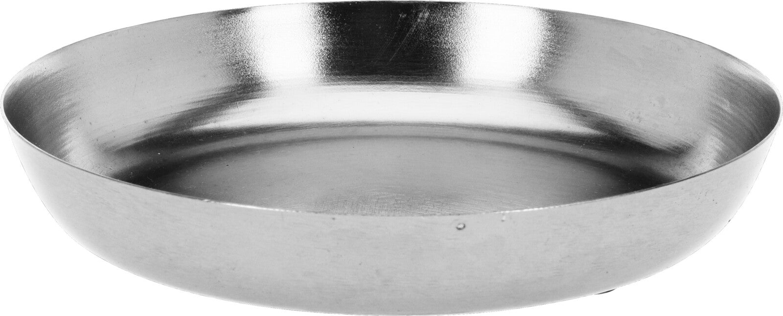 Tray Round Colour Silver 200mm x 38mm