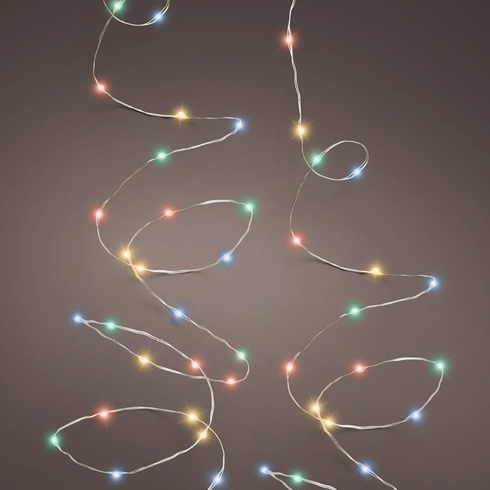 Kaemingk Micro LED Mulit Colour Twinkle Stringlights (1195cm)