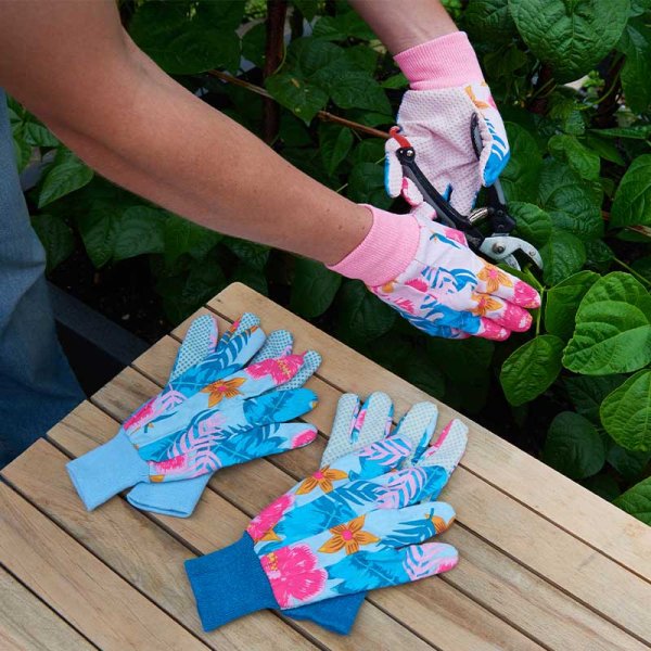 Briers Cotton Grips - Tropicana Triple Pack Med / Size 8