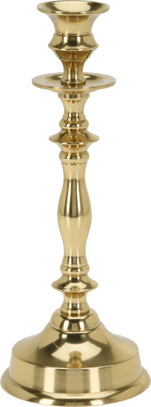 Candle Holder Aluminium Colour Gold 265mm