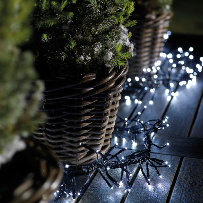 Kaemingk LED Cluster Lights - Cool White (L.700Cm)