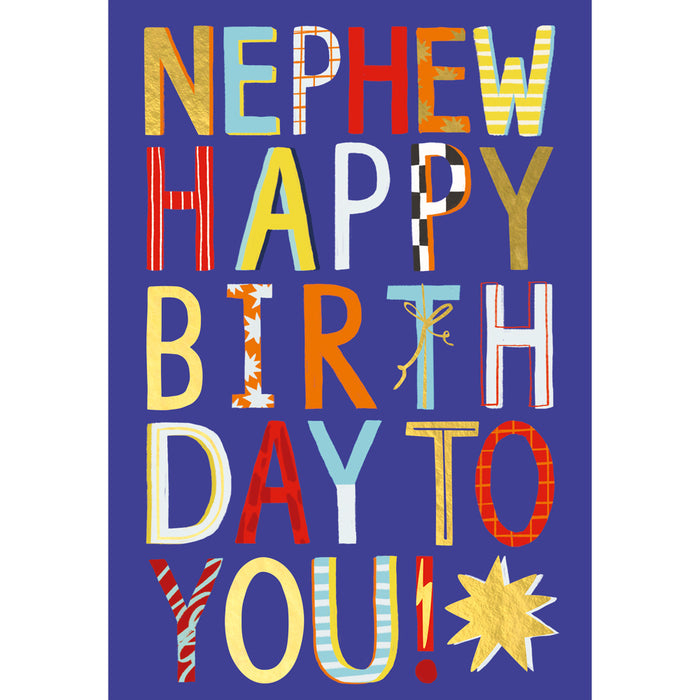 ABA Birthday Nephew - Birthday Text