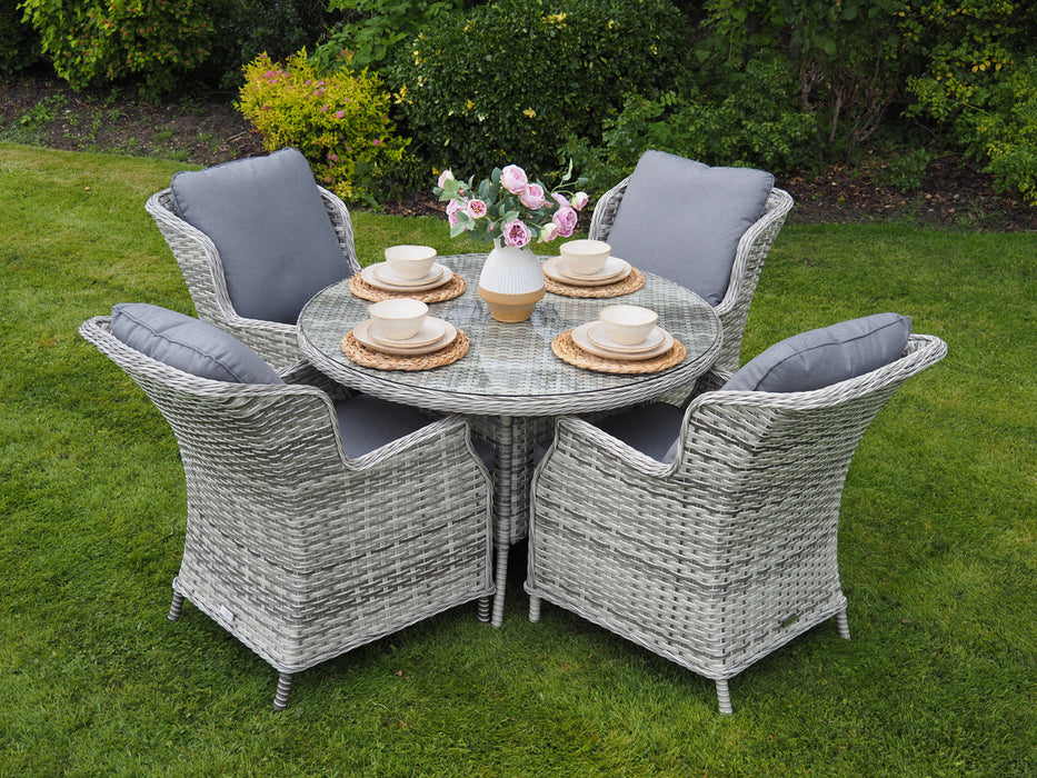 Wellesbourne Capri 4 Seater Dining Set
