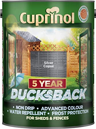 Cuprinol Ducksback 5Ltr - Silver Copse