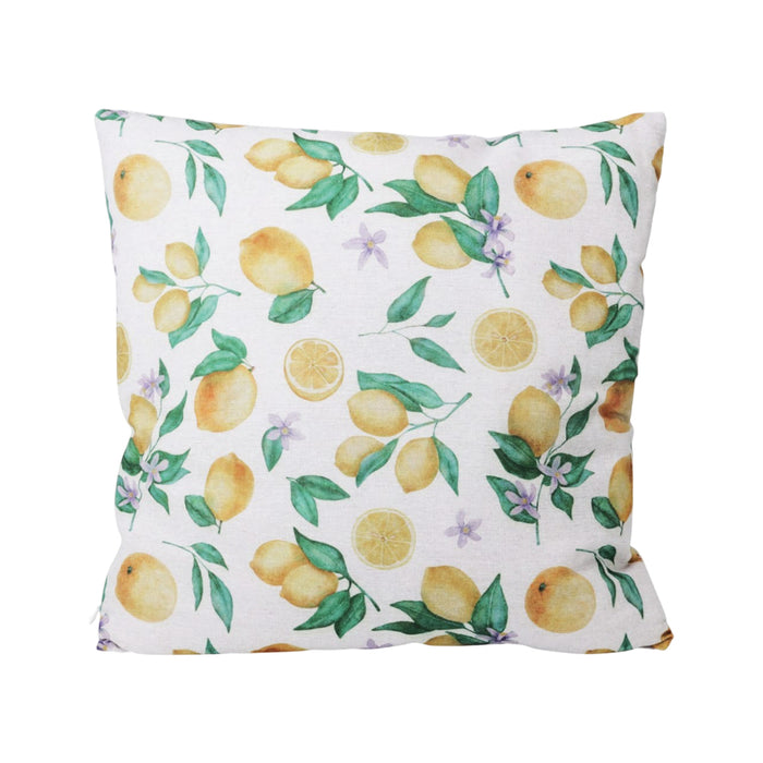 Koopman Cushion With Lemon Print 45X45