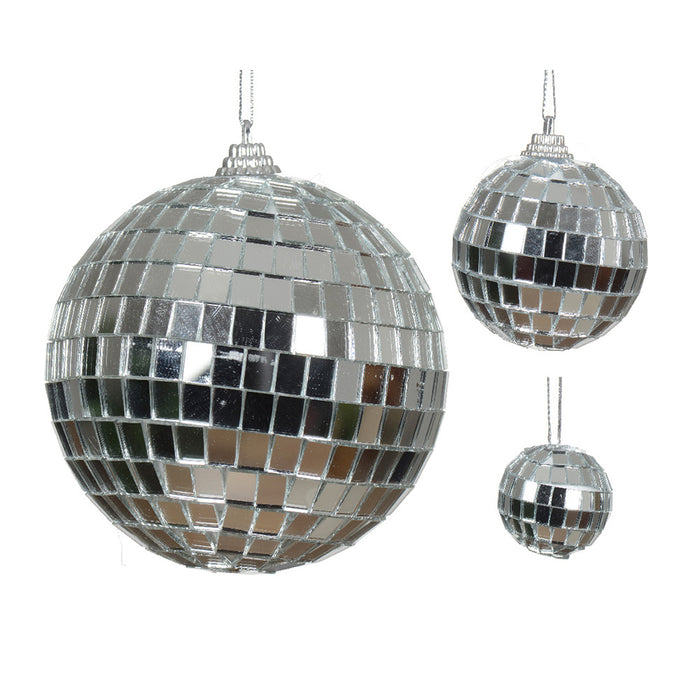 Kaemingk Drops Foam Disco Ball Effect Set of 3 (Dia.8Cm)