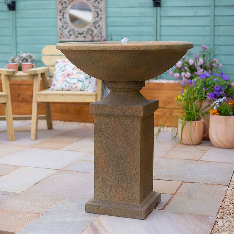 Kelkay Roman Pedestal Water Feature