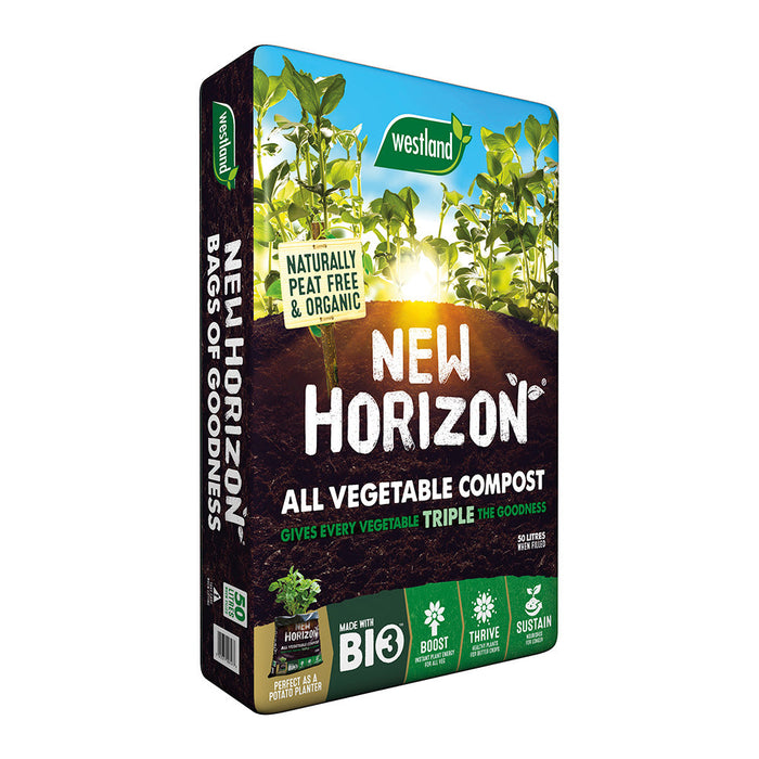 Westland New Horizon Vegetable Growing Compost 50Ltr