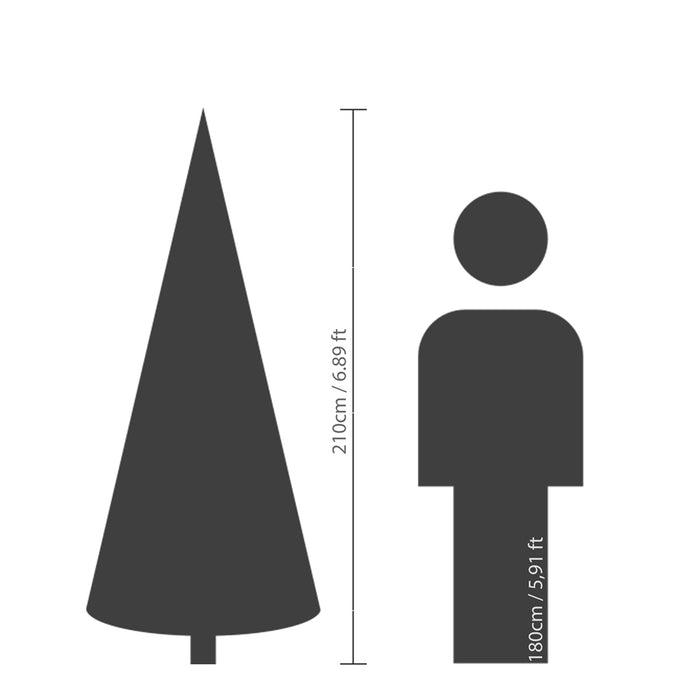 Kaemingk Imperial Pine (Dia.137Cm X H.210Cm)