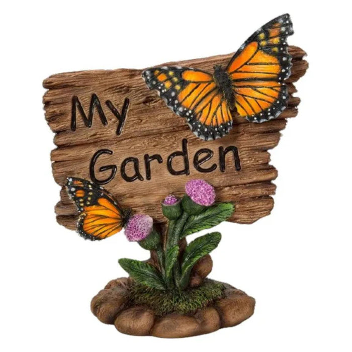 Vivid Arts My Garden Sign Butterflies F