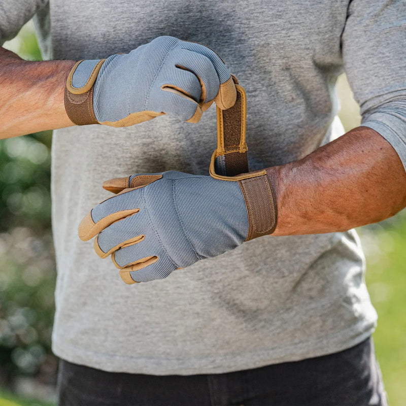 Kent & Stowe Comfort Gloves Grey MEDIUM