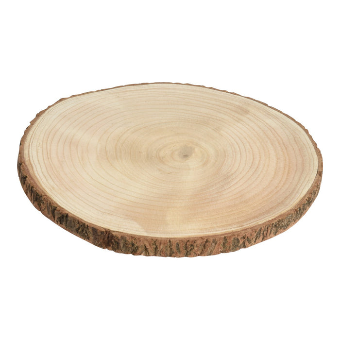 Koopman Slice With Bark 25X2Cm