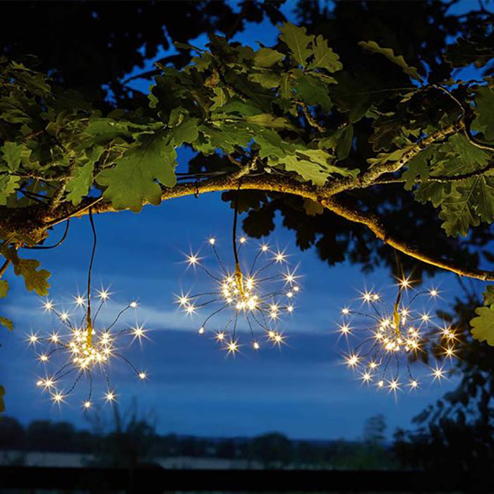 Smart Solar Triple StarBurst String Light