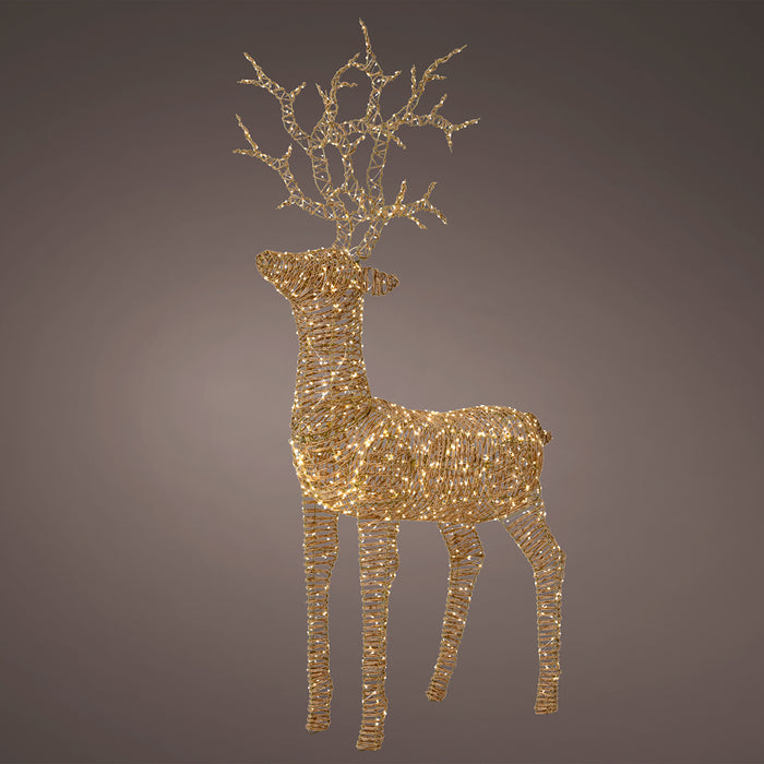 Kaemingk Micro LED Reindeer Warm Lighting (180cm)