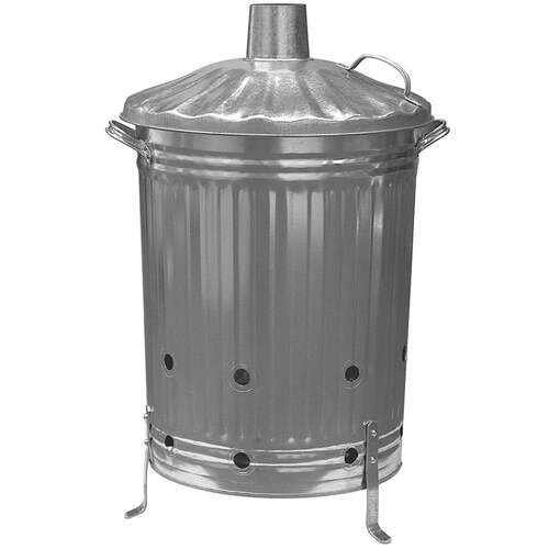 EMPIRE Galvanised Metal Incinerator 90L