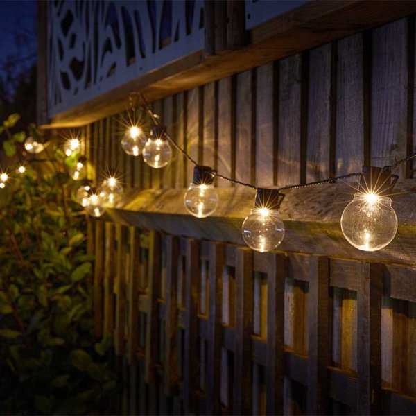 Super Bright GloBulb String Lights - Set of 20