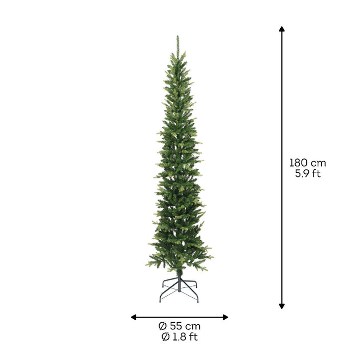 Kaemingk Slim Fir Tree (Dia.55Cm X H.180Cm)