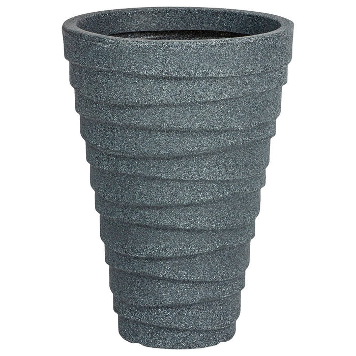 Strata Tall Round Trojan Pot Ash