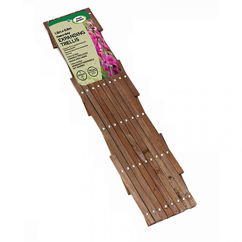 SmartGarden Heavy Duty Expanding Trellis - Tan 1.8 x 0.6m