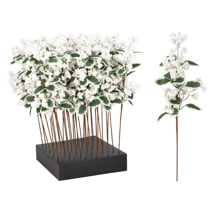 Koopman Berry Leaf 60Cm White