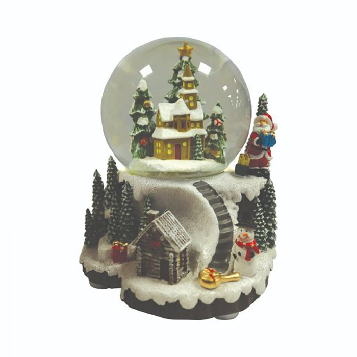 Smart Garden 12Cm Musical Village Snowspheres