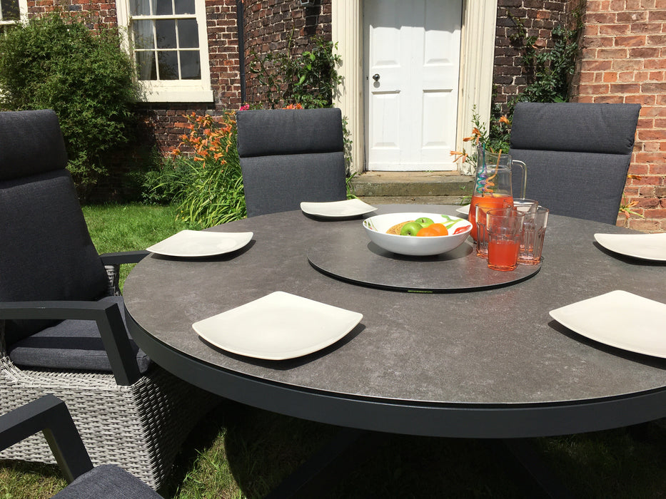 Wellesbourne Amelia 6 Seater Reclining Dining Set