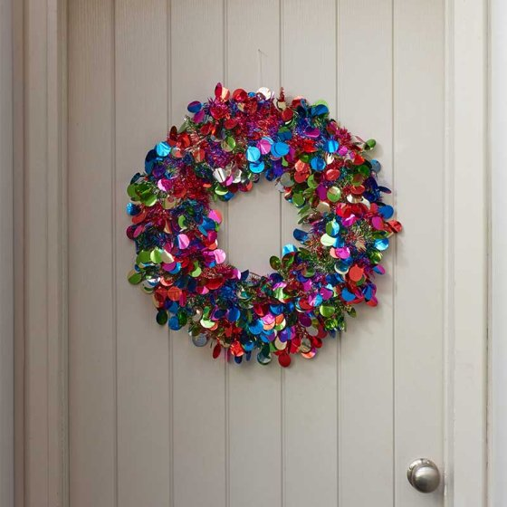 Smart Garden X-Bling! Bauble Wreath - 45Cm