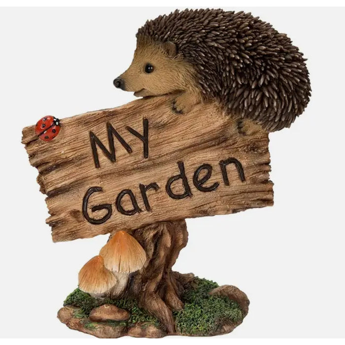 Vivid Arts My Garden Sign Hedgehog F