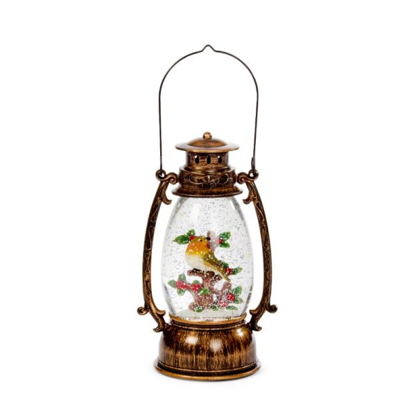 Smart Garden Snowswirl Festive Robin Lantern