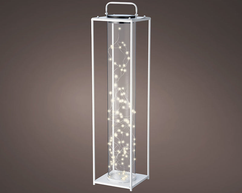 Kaemingk Virtus Solar Lantern Iron H79Cm