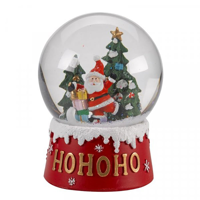 Smart Garden 12Cm Musical Santa Snowspheres