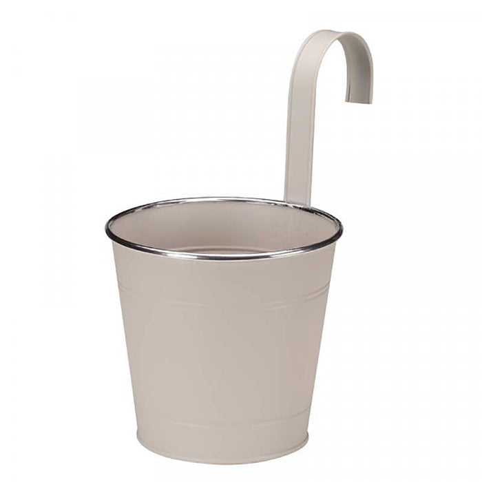 SmartGarden 6” Fence & Balcony Hanging Pot - Ivory