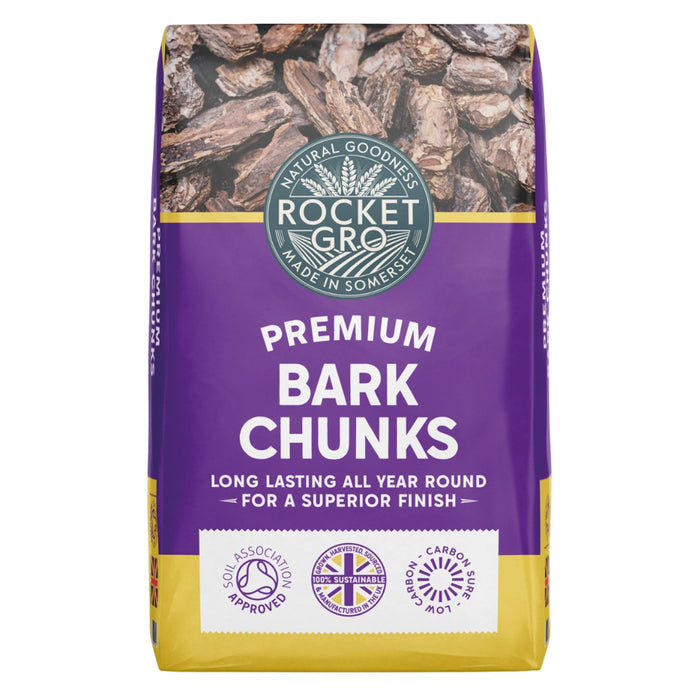 Rocket Gro Premium Bark Chunks 50ltr